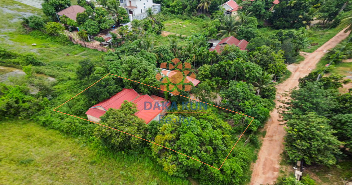 Land for Sale in Siem Reap City, 600m to Riverside